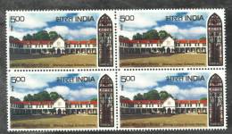 INDIA, 2009, Bishop Cotton School, Shimla,  Block Of 4, Education, Architecture, Christianity,  MNH,(**) - Nuevos