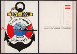 1996 - Hungary Austria KuK K.u.K - SMS Leitha Lajta Monitor Museumship WWI MILITARY Danube - Postcard - Monumenti Ai Caduti
