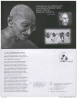 Mahatma Gandhi, Subhas C Bose, Sardar Patel, Quotes From Hochi Minh Of Vietnam, Viewcard, India - Mahatma Gandhi