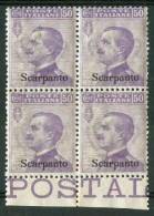 1912 Egeo (Scarpanto) 50c. Gomma Integra** - Egeo (Scarpanto)