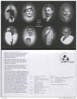 Mahatma Gandhi From Monio To Mahatma, Viewcard, India - Mahatma Gandhi