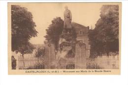 CASTELJALOUX -  Monument Aux Morts De La Grande Guerre - Casteljaloux