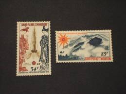 SAINT PIERRE MIQUELON - P.A. 1970 OSAKA 2 Valori - NUOVI(++)-TEMATICHE - Nuevos