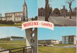 MORCENX L'église, Les écoles,le Stade, Le CET - Morcenx