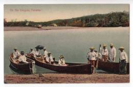 AMERICA PANAMA ON THE CHAGRES OLD POSTCARD - Panama