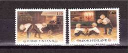 1980 FINLAND  Christmas  Michel Cat N° 874/75 Absolutely Perfect MNH - Neufs