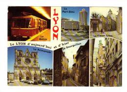 Lyon: Le Metro, La Part Dieu, Le Vieux Lyon, La Primatiale, Le Gourguillon (12-4984) - Lyon 3