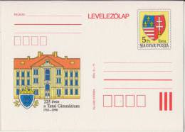 1990 - HUNGARY - COAT Of Arms / CITY Tata - STATIONERY - POSTCARD - MNH - Andere & Zonder Classificatie