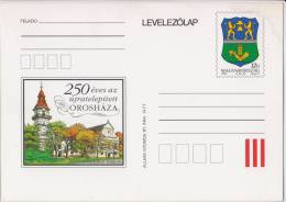 1994 - HUNGARY - COAT Of Arms / CITY Orosháza - STATIONERY - POSTCARD - MNH - Andere & Zonder Classificatie