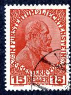 L0065) LIECHTENSTEIN 1917 Mi.#7 Used - Used Stamps