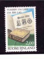 1984 FINLAND  Law Of 1734   Michel Cat N° 914 Absolutely Perfect MNH - Neufs