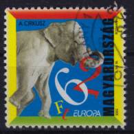 2002 Hungary - Europa CEPT - CIRCUS - Elephant - USED - Circus