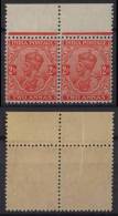India Indien 1934 Mi# 137I Pair MNH With Margin Marks - 1911-35 Roi Georges V