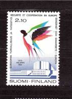 1985 FINLAND  Cooperation In Europe   Michel Cat N° 970 Absolutely Perfect MNH - Ungebraucht