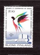 1985 FINLAND  Cooperation In Europe   Michel Cat N° 970 Absolutely Perfect MNH - Neufs