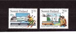 1987 FINLAND  Tourism   Michel Cat N° 1011/12 Absolutely Perfect MNH - Ungebraucht