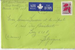 Canada 658 Obl Sur Lettre - Storia Postale