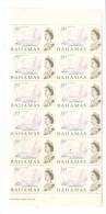 Bahamas 1965 QE Yatching 8p Blk Of 12 MNH - 1963-1973 Autonomie Interne