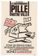 Cp Pétition 95 - Argenteuil - Le Gouvernement Pille Notre Ville - Non à La Dégradation Du Service Public - Altri & Non Classificati