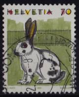 1991 - Switzerland - RABBIT - USED - Conejos