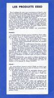 VP - ESSO - Prix Produits à L´étranger En Mai 1961 - Essence - Voiture - Automobile - Réduction France Italie - Automobil