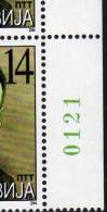Abart Volksheld 2002 Jugoslawien 3071 Plus Stecherzeichen ** 51€ Partisan Held Z. Tomic-Sremac 1941 Stamp Of YUGOSLAVIJA - Oddities On Stamps