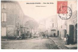 Rue Des Arts Cpa En Trés Bon état - Salleles D'Aude