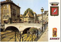 ANNECY 74 - Palais De L'Isle Et Le Pont Dans Le Vieil Annecy - 14.8.1976 - U-2 - Annecy-le-Vieux