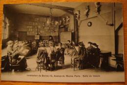 75 - PARIS - INSTITUTION DE BARRAL -   SALLE  DE  DESSIN - Enseignement, Ecoles Et Universités