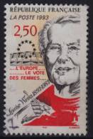 1993 France  - Louise Weiss / Author, Journalist, Feminist - EUROPEAN COMMUNITY UNION - USED - Instituciones Europeas