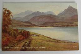 CPA - Carte Postale - Peaks Of  ARRAN And Brodick Bay ARRAN - Post Card Valentine & Sons - Ayrshire