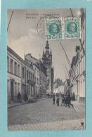 TEMSCHE  -  Kasteelstraat  -  TAMISE  -  Rue  Du  Château  - 1923  -  TRES BELLE CARTE ANIMEE - - Temse