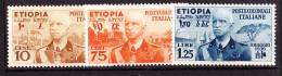 ITALIE   COLONIES   ETHIOPIE  ETIOPIA   SASS  1 6 7   NEUFS **  Sauf 1 *  TB - Ethiopie