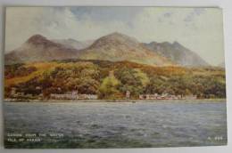 CPA - Carte Postale - Corrie From The Water Isle Of ARRAN - Post Card Valentine & Sons - Ayrshire