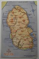 CPA - Carte Postale - Carte Map Isle Of ARRAN - Post Card Valentine & Sons - Ayrshire