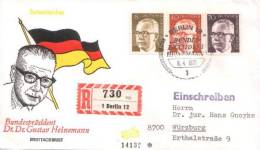 Germany / Berlin -  Mi-Nr 360, 364, 366 FDC (r728)- - 1971-1980