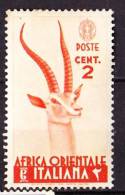 ITALIE   COLONIES   AFRIQUE ORIENTALE    SASS 1   NEUF *   TB - Afrique Orientale Italienne