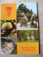 ZOO Augsburg  Elephant Giraffe - Crocodile - Tukan    D86582 - Augsburg