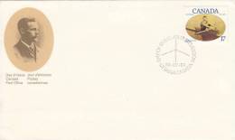 Canada 741 Obl Sur Lettre FDC - Covers & Documents