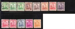 New Zealand 1938-47 King Geroge 13v Used - Oblitérés