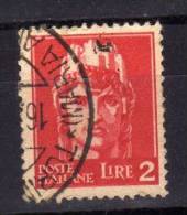 1945 Luogotenenza Imperiale S/ Fasci 2 L - Afgestempeld