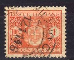 1945 Luogotenenza Nuovo Stemma Sabaudo S/fasci 1 L Usato - Postage Due