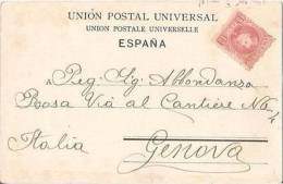 SPAIN - CARTAGENA - MUELLE DE ALFONSO XII - 1906 - Murcia