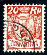 L102) LIECHTENSTEIN 1924 Mi.#70 Used - Gebraucht