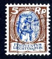 L111) LIECHTENSTEIN 1924 Mi.#66 Used - Oblitérés