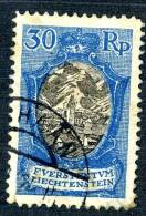 L113) LIECHTENSTEIN 1925 Mi.#64 Used - Used Stamps