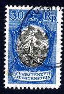 L115) LIECHTENSTEIN 1925 Mi.#64 Used - Used Stamps