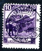 L0161) LIECHTENSTEIN 1930 Mi.#96A  Used - Gebruikt