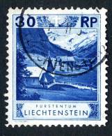 L0163) LIECHTENSTEIN 1930 Mi.#99B  Used - Gebruikt