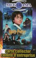 CARTE CINEMA-CINECARTE    MEGARAMA  BESANCON   Harry Potter à L'Ecole Des Sorciers - Cinécartes